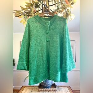 TanJay Green Cardigan